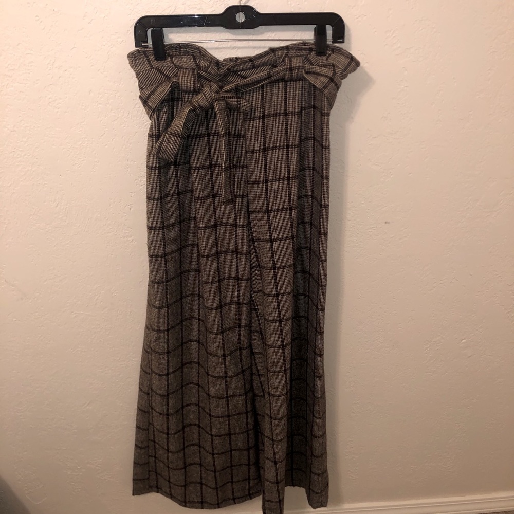 Brown and Black trousers